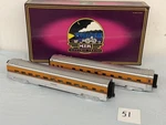 Mth Rail King Gauge Denver Rio Grande 70' Abs 2-CAR Passenger Set 20-6680. Fixed Price $199.99.