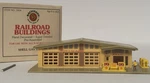 Bachmann Scale 55-7404 Shell Gas Station Trackside Building / Structure Read. Fixed Price $8.88.