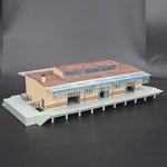 Vintage Kibri Bausatz Ho 9456 Train Goods Depot Shipping Station Fully Assembled. Fixed Price $36.99.