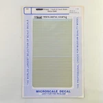 Microscale Decals 91118 Ho Stripes Inch & 2 Width Dulux Gold. Fixed Price $13.80.