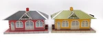 Marx Vintage Whistling Train Stations: 2979, 2959 Ex. Fixed Price $59.49.
