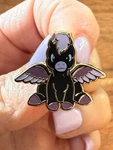 Disney Palm Micro Fantasia Le 500 Blind Box Pin - Black Baby Pegasus. Fixed Price $49.95.