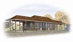 Walthers Cornerstone 933-2932 Ho Scale Whitehall Station Kit. Fixed Price $56.99.