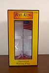 Mth Rail King Operating Waving American Flag 30-9103. Fixed Price $34.99.