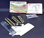 (2) Model Power Ho Scale Kits Track Signal Bridge 419 & Trestle Set 99. Fixed Price $38.00.