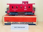 Lionel Postwar 6257-25 Red Plastic Circled-l Sp-type Caboose From 1955. Fixed Price $5.00.