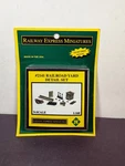 Railway Express Miniatures 2141 Railroad Yard Detail Set Train Accessory Scale. Fixed Price $10.50.