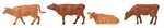 Faller 180235 Ho Cows Figurine With Mini Sound Effect (set Of 4). Fixed Price $52.94.