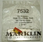 Marklin Ho Scale 7532 Signal Plate. Fixed Price $9.99.
