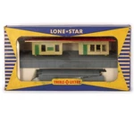 Vintage EL.150 Lonestar Treble 000 Electric Railway Metal Station And Platform. Fixed Price $99.00.