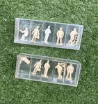 2X Ahm Minifigures Ho 1/87 Scale 6082 Lot Of 2. D2. Fixed Price $14.95.