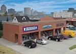 Walthers Cornerstone (ho) 933-4115 Modern Shopping Center Kit Nib. Fixed Price $34.95.