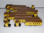 Pride Lines Gauge Lionel Union Pacific M-1000 Streamliner Passenger Set Of 14. Fixed Price $999.95.