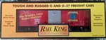 Rail King Mth 30-74089 Kdka O-27 World's First Radio Station Box Car. Fixed Price $20.20.