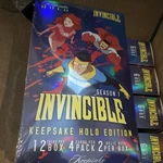 Invincible Season 1 Keepsake Holo Edition Trading Card Box Relic Hits 2023. Fixed Price $69.99.