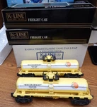 K-line K-6361A Timken Tank Car 2 Pack Kcc Used Box Gauge Lqqk. Fixed Price $55.00.