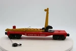 Lionel 36825 Lines Flatcar With Operating Boom Crane Gauge 1:48 Scale. Fixed Price $55.00.