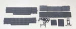 Ho 1:87 Promotex 5540 - 48' Cattle Livestock Trailer Kit Undecorated. Fixed Price $11.95.