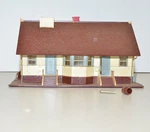 Vintage 1957 Ho Scale Revell Train Station Building Toy Scenery Built Up Model. Fixed Price $23.50.
