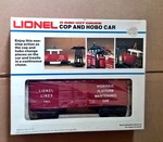 Lionel 6-7901 Cop And Hobo Car Complete With All Parts. Ln Original Box. Fixed Price $28.95.