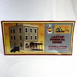 Vtg 1981 Ahm Lastop Funeral Home Scale Building Kit Lighted 1910 Design 15707. Fixed Price $54.99.