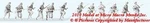Preiser 72540 1/72 Scale Soviet Union Wwii - Unpainted Figures. Fixed Price $18.99.