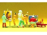 Ho Preiser # 10106 Artists, Sculptor, Nude Models Figures And Accessories. Fixed Price $21.65.