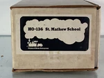 Thomas Yorke: St. Mathew School #136 - Really Fine Scale Miniature Kit!. Fixed Price $35.00.