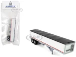Covered Grain Trailer White W/black Tarp 1/87 (ho) Model By Logistics HL-469. Fixed Price $20.99.
