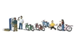 Woodland Scenics Bicycle Buddies Train Figures A2194. Fixed Price $17.49.