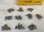 Nos Original Suydam Ho Scale Set Of (100) Coupler Screws. Fixed Price $22.50.