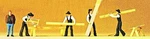 Preiser 10376 Ho Working Carpenters Figures (set Of 5). Fixed Price $22.99.