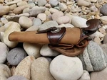 Leather Western Single Action Cow-boy Model Revolver Holster Ammo Gun. Fixed Price $51.14.