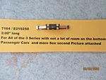 H0 - Marklin 7164 Pick Up Shoe / Slider Nib. Fixed Price $10.00.