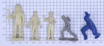 Acme 0629-0748 Gauge Western Figure Assortment (bag Of 5). Fixed Price $15.00.