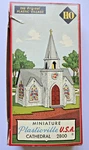 Bachmann/plasticville #2800-149 "cathedral" (church) Ho Scale Near Mint With Box. Fixed Price $14.95.