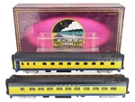 Mth 20-6618 Alaska 70' Streamlined Sleeper/diner Passenger Car (set Of 2). Fixed Price $174.59.