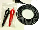 Lionel 1033 Transformer Handles & Cord 6' Orange Black W/ Clips. Fixed Price $11.75.