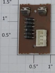 K-line K4403-60 SDK-011 Pcb Circuit Board With Connector, Diodes And Terminals. Fixed Price $10.00.