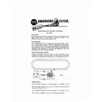 Gilbert Ho American Flyer Trains 35214 Crossing Watchman Instruction Sheet Copy. Fixed Price $9.99.