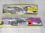 Two New Atlas Ho Scale Deck & Warren Truss Bridges. Fixed Price $8.99.