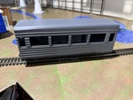 ON30 Model Train Streamliner Passenger Coach With Trucks And Knuckle Couplers. Fixed Price $25.99.