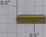 Acme 6091-1 Gauge Large Brass Rail Joiner (50). Fixed Price $25.00.
