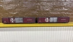Lionel Scale Santa Fe 86 Boxcar 2-PACK 6-81703 Weathered. Fixed Price $375.00.