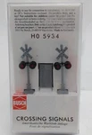 Busch 5934 Ho Crossing Signals W/flashing Lights & Control Unit (pack Of 2). Fixed Price $52.01.