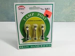 Model Power 8483 N Scale Lamp Post, Brass Details, Wired (3 Pcs) Read. Fixed Price $12.96.
