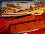 Varney Santa Fe All The Way Atsf Steel Refrigerator Car Rad Aerotrain Box Ho Kit. Fixed Price $44.44.