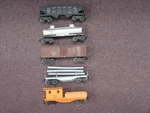 Lot Of 5 Lionel Post War Freight Cars. Fixed Price $39.99.