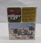Preiser Military #16514 Cannon And Crew New In Box 1:87 Scale. Fixed Price $35.00.