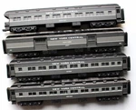 Lionel Set 19079 4 Nyc Heavyweights: Star Beam, Park Place Coaches; Obs. Fixed Price $146.70.